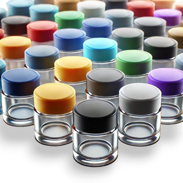 6ml Silicone Glass Jar