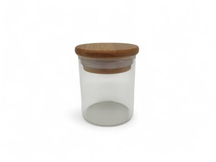 Glass Jars with Bamboo Lid – Large Sizes - Image 3