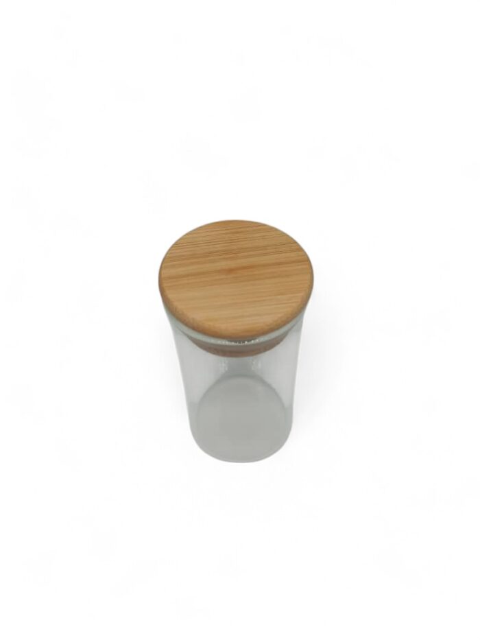 Glass Jars with Bamboo Lid – Large Sizes - Image 2