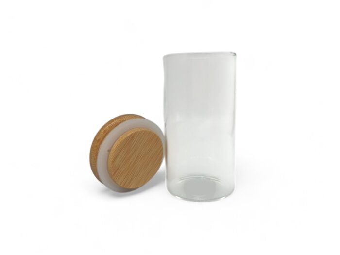 Glass Jars with Bamboo Lid – Large Sizes - Image 7