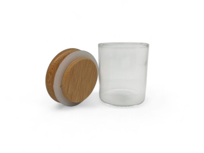 Glass Jars with Bamboo Lid – Large Sizes - Image 4