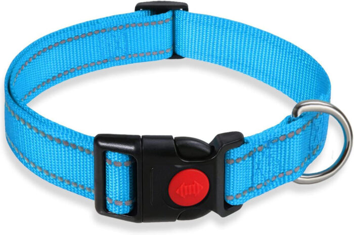 Adjustable Dog Collar with Plastic Buckle - Image 5