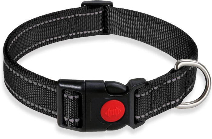 Adjustable Dog Collar with Plastic Buckle - Image 8