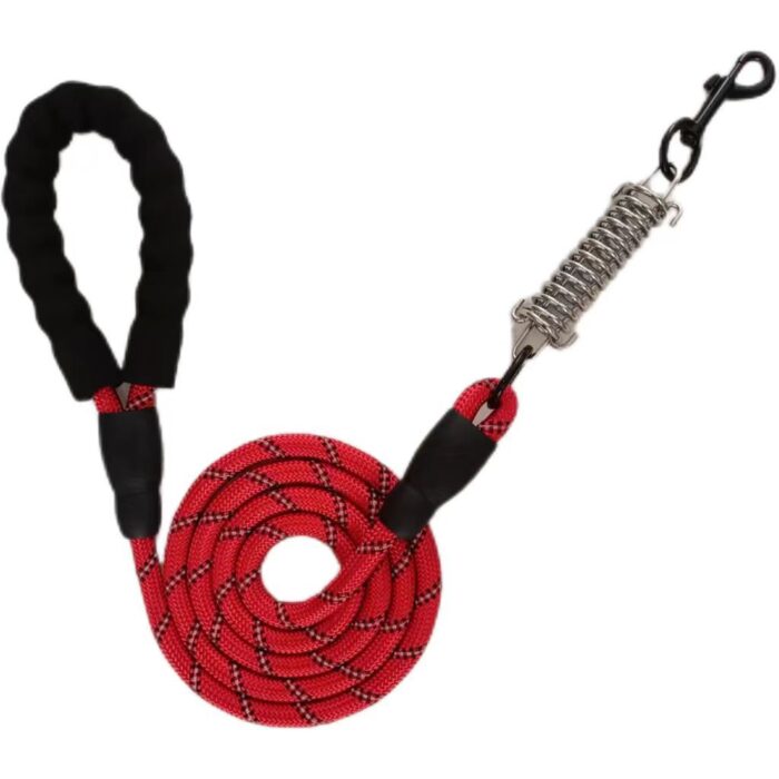 Reflective Dog Leash with Spring