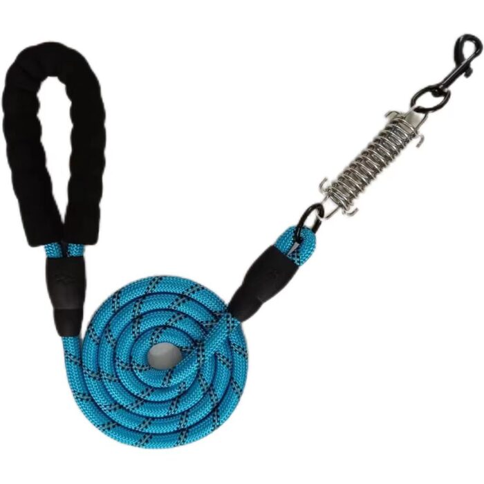 Reflective Dog Leash with Spring - Image 7