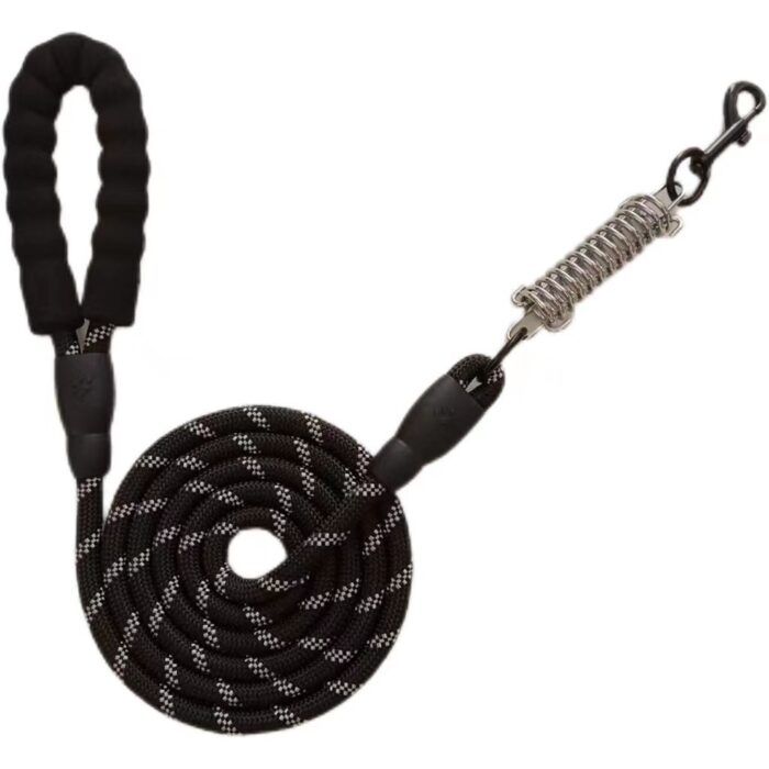 Reflective Dog Leash with Spring - Image 8