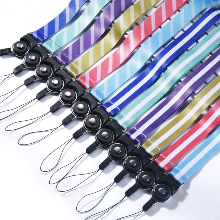 Customizable Lanyard with Rotary Buckle or Retractable Clip - Image 2