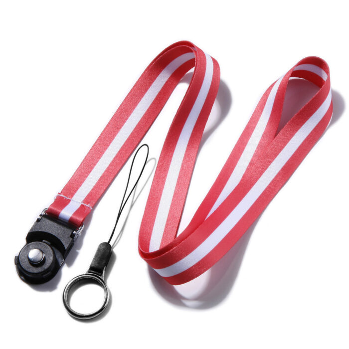 Customizable Lanyard with Rotary Buckle or Retractable Clip - Image 3